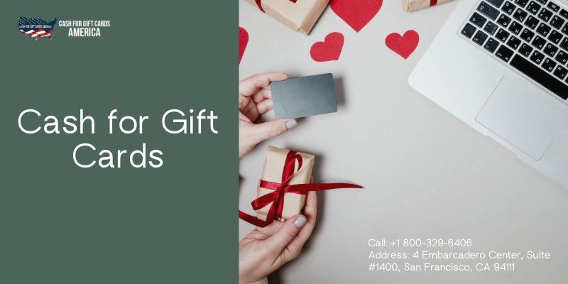 Cash for Gift Cards