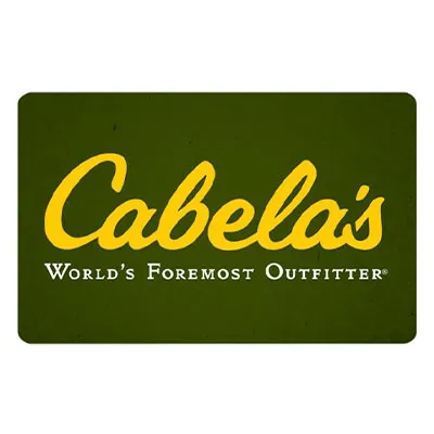 Sell Cabela’s Gift Cards