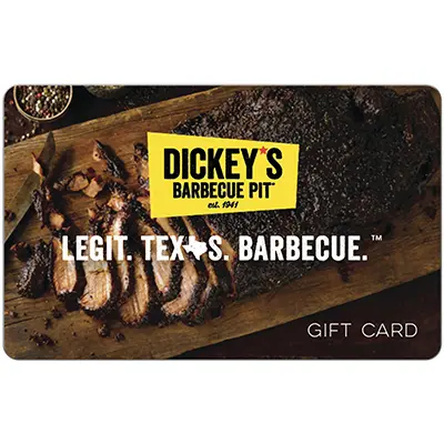 Sell Dickey’s Barbecue Pit Gift Cards